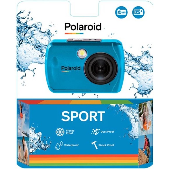 Polaroid - 16MP Waterproof Digital Camera - Teal - Picture 2 of 3